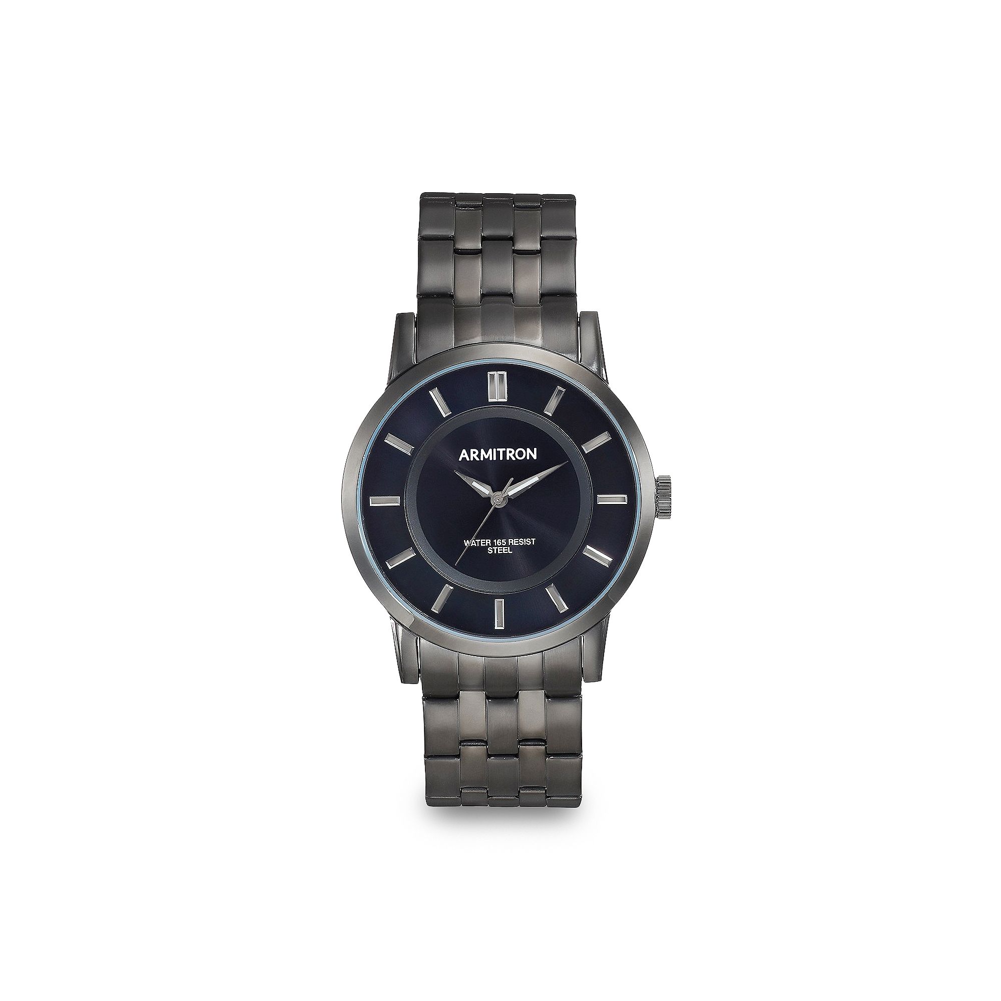 Armitron Mens Stainless Steel Watch, Size: Large, Tone