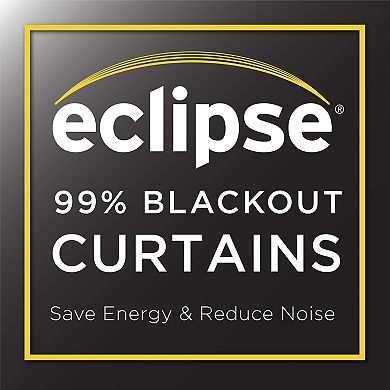 eclipse Bryson Room-Darkening 1-Panel Window Curtain