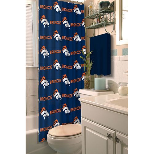 Denver Broncos Shower Curtain