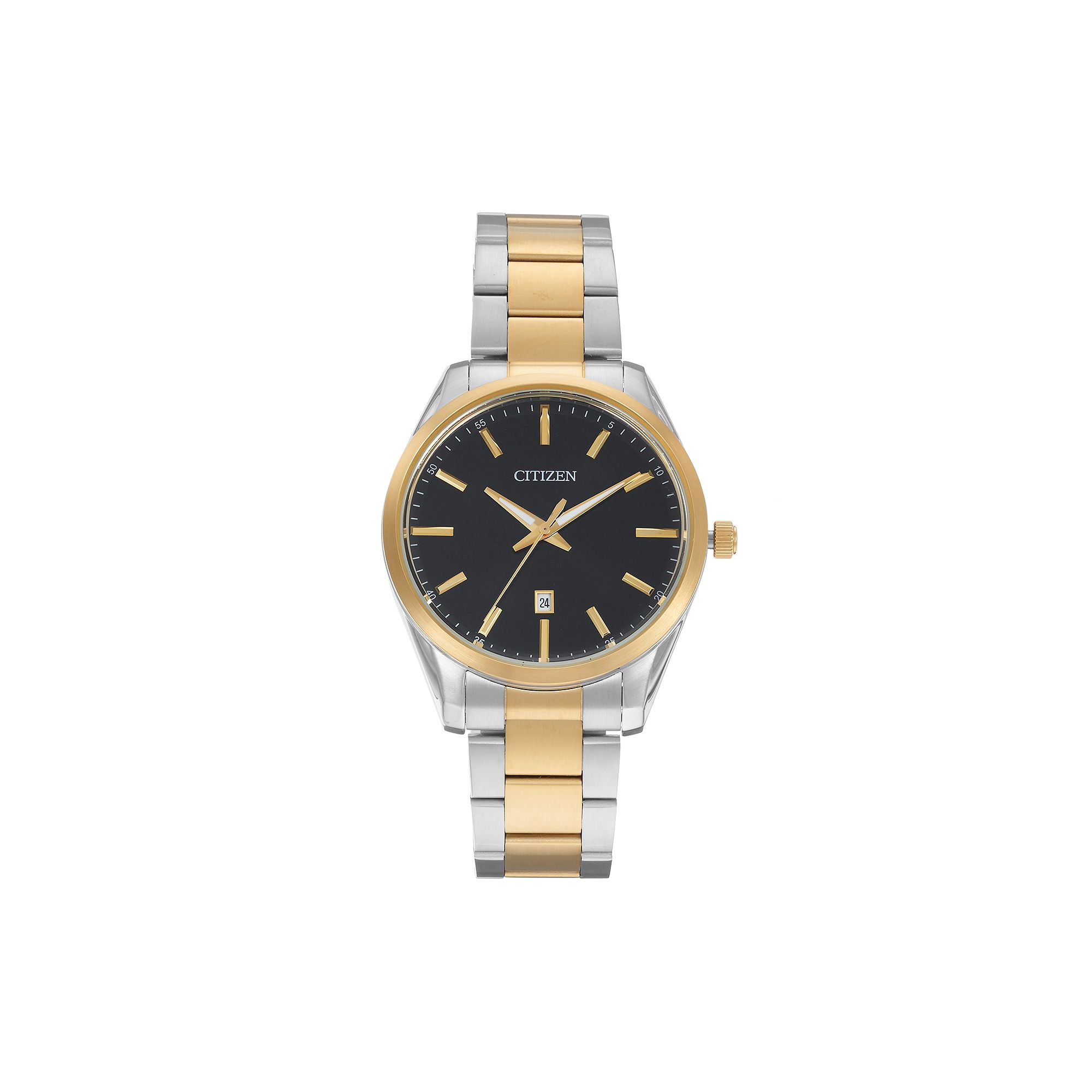 Citizen Mens Two Tone Stainless Steel Watch - BI1034-52E
