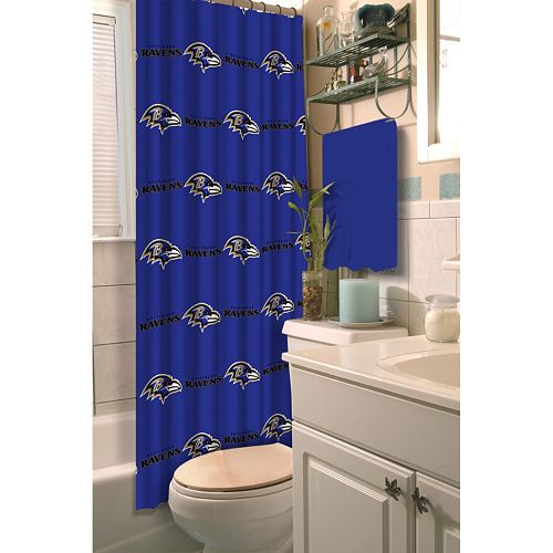 Baltimore Ravens Shower Curtain