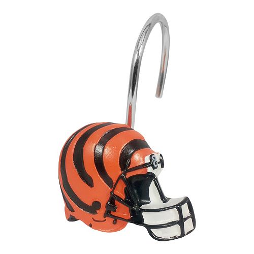 Cincinnati Bengals 12 Pack Shower Curtain Hooks