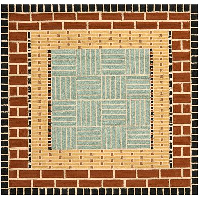 Safavieh Four Seasons Marianna Framed Geometric Indoor Outdoor Rug