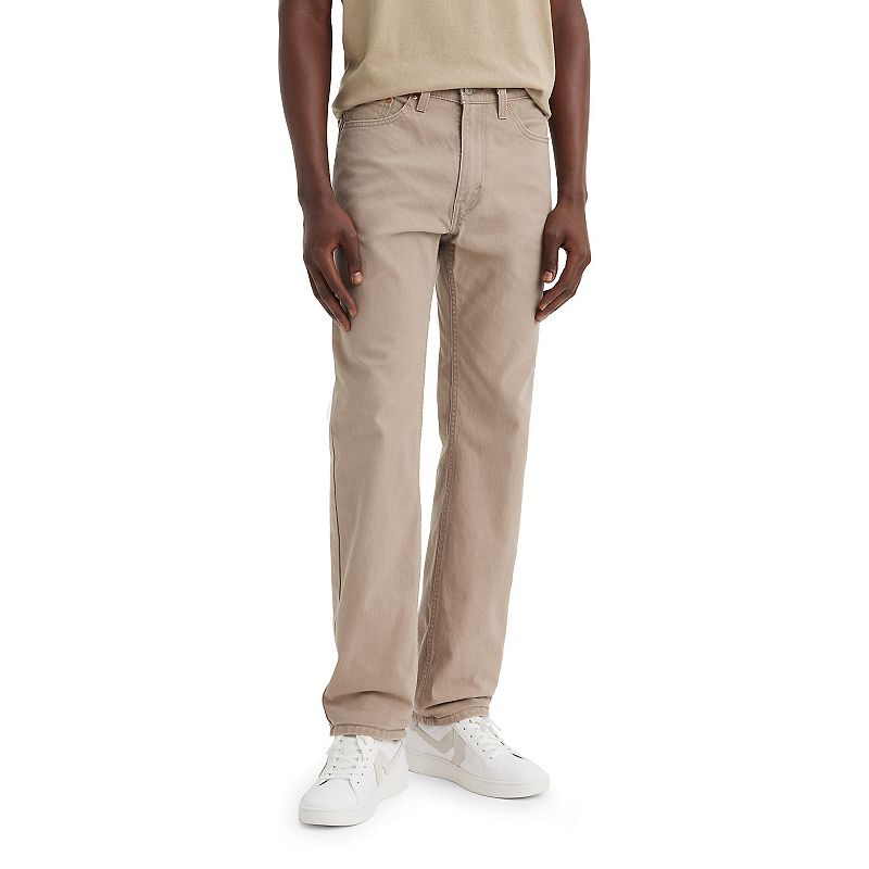 UPC 197667739968 product image for Men's Levi's® 505™ Regular Fit Stretch Jeans, Size: 42X30, Desert Brown | upcitemdb.com