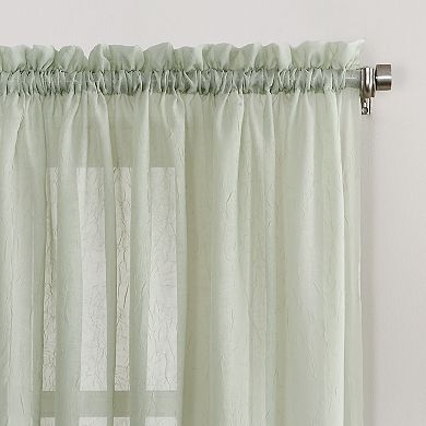 Sonoma Goods For Life® 1-Panel Crushed Voile Sheer Window Curtain