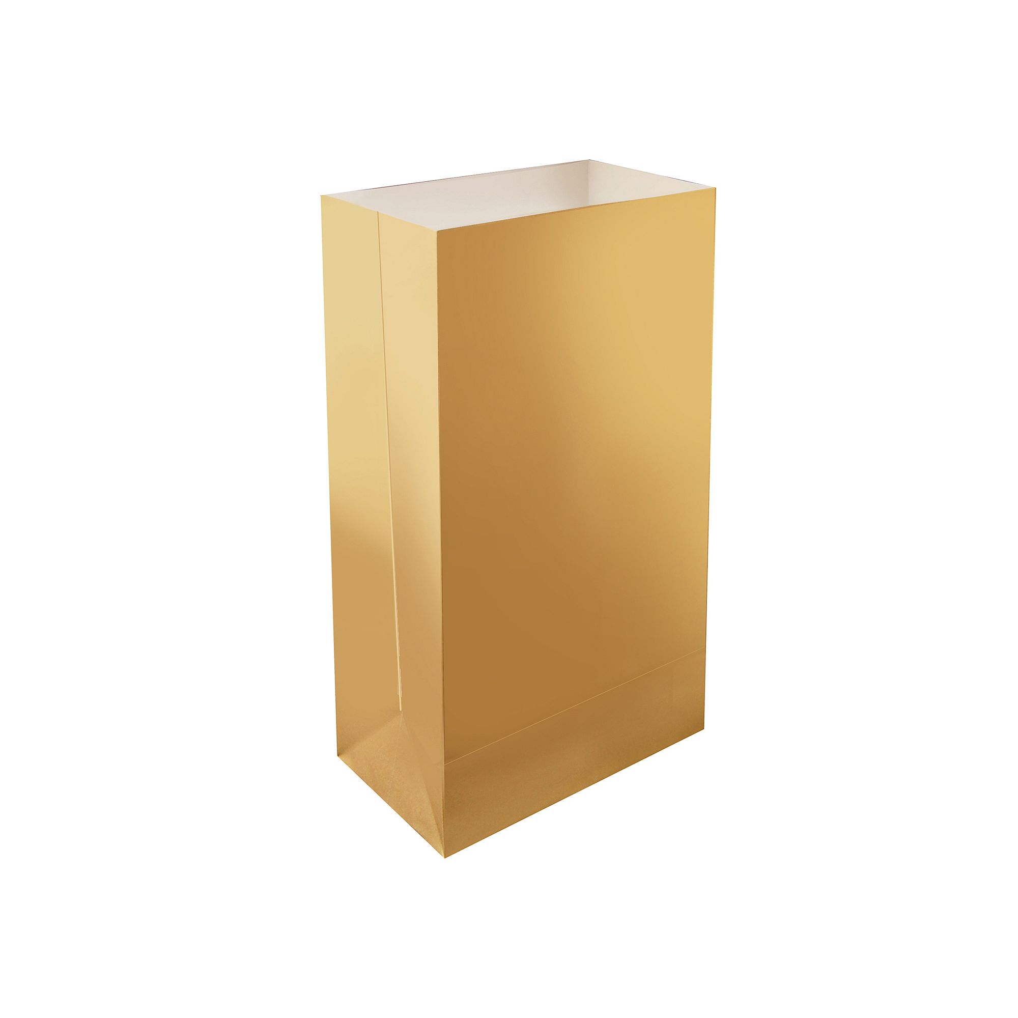 LumaBase Luminarias 24-Piece Bags, Gold