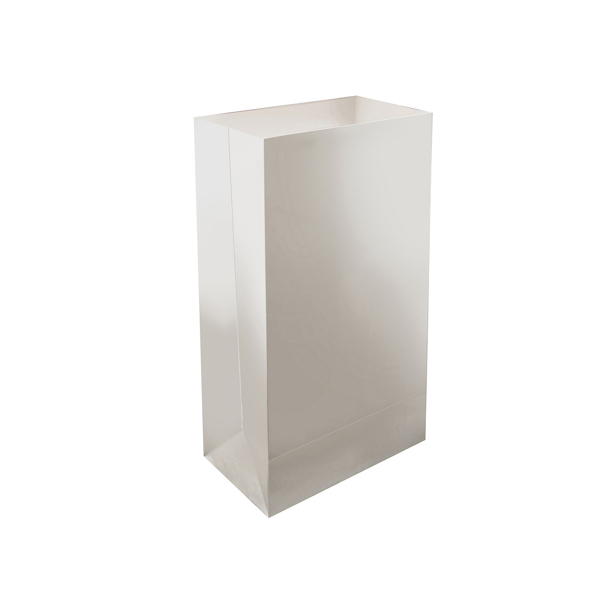 LumaBase Luminarias 24-Piece Bags, Silver