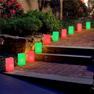 LumaBase Luminarias 10-Piece Electric Luminaria Kit