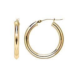 Kohls 14 karat on sale gold earrings