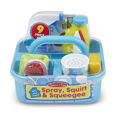 Melissa & Doug Let's Play House! Spray, Squirt & Squeegee Play Set