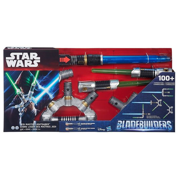 STAR WARS BLADEBUILDERS Lightsaber Jedi Knight Set Buildable Hasbro Official Toy 