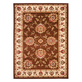 Safavieh Lyndhurst Ornate Framed Floral Rug