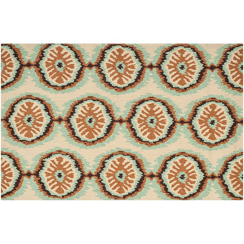 Safavieh Four Seasons Williston Abstract Indoor Outdoor Rug, Multicolor, 8X10 Ft