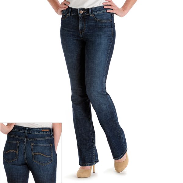 Lee curvy store bootcut jeans