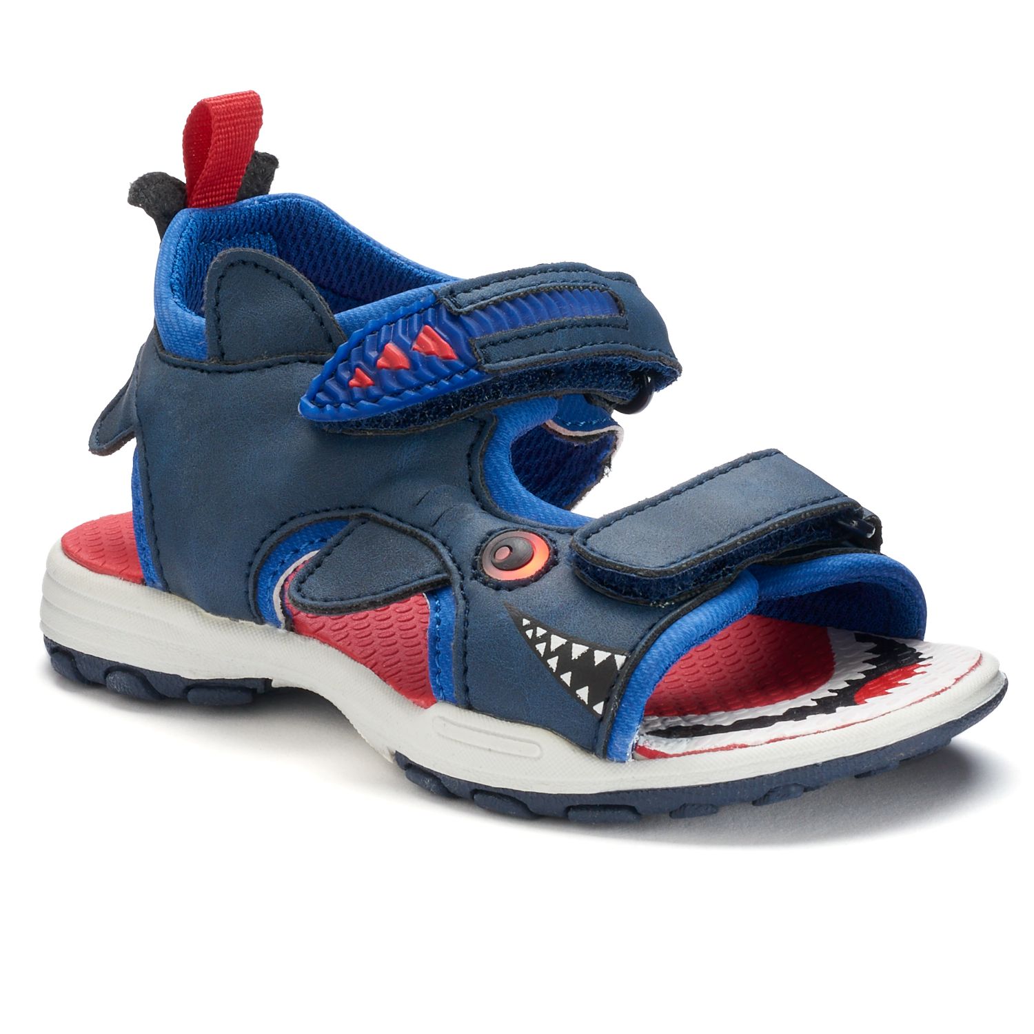 boys shark sandals