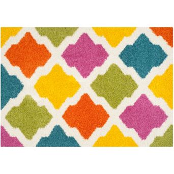 Safavieh Kids Razzle Dazzle Geometric Shag Rug