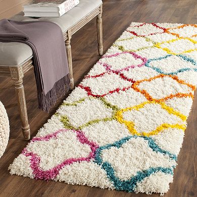 Safavieh Kids Medley Trellis Shag Rug