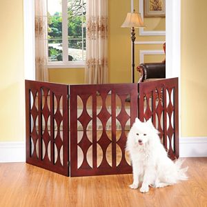 Elegant Home Fashions Emma 3-Panel Pet Gate