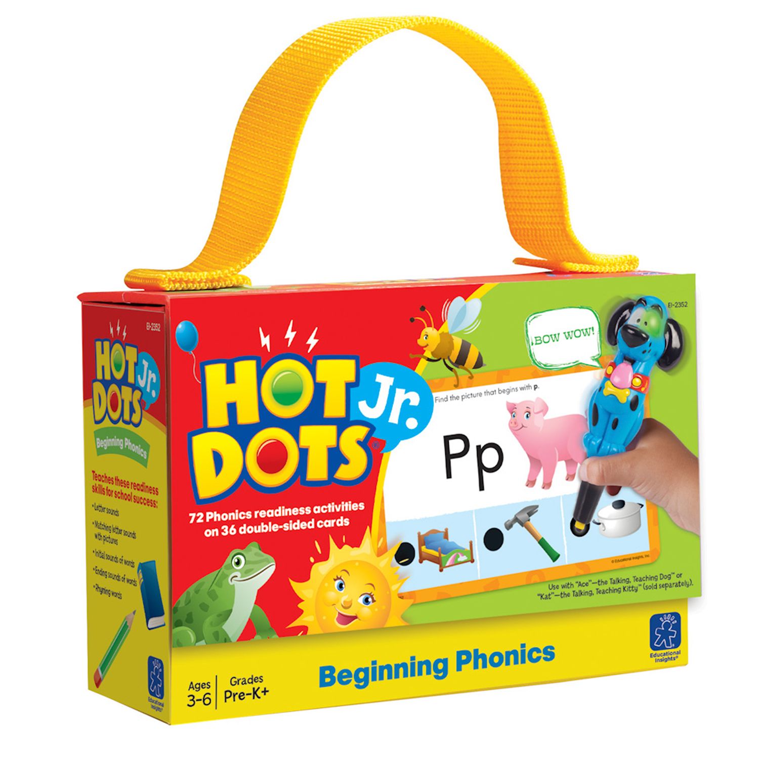 Hot Dots Jr. Let’s Learn the Alphabet Interactive Book & Pen Set