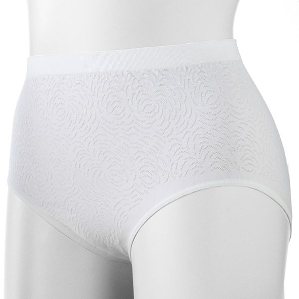 Bali Comfort Revolution Damask Brief Panties 803J