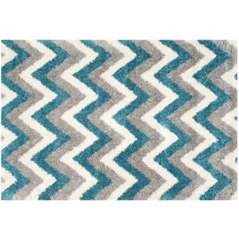 Safavieh Kids Jagged Edge Chevron Shag Rug