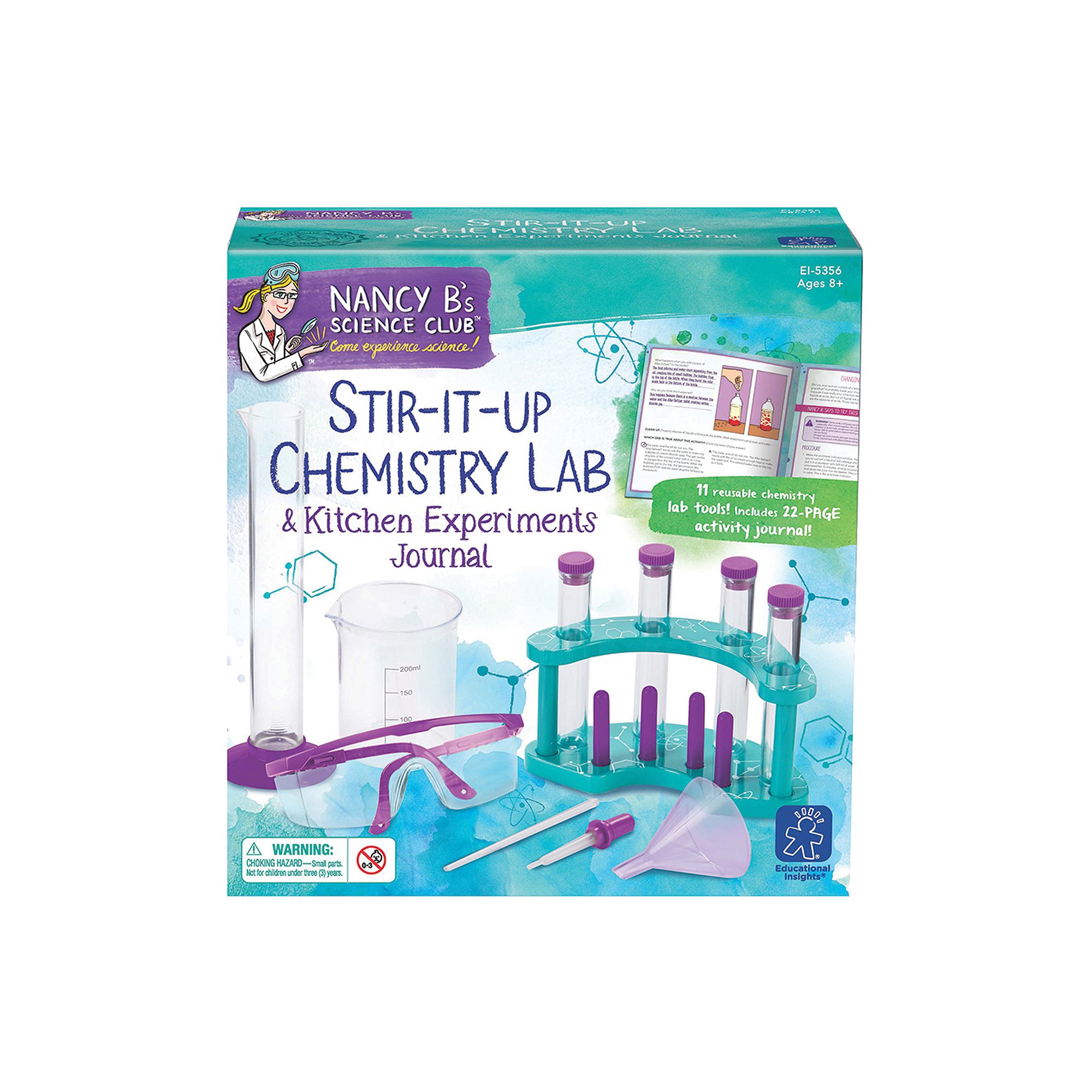 Educational Insights Nancy Bs Science Club Stir-it-Up Chemistry Lab & Kitc