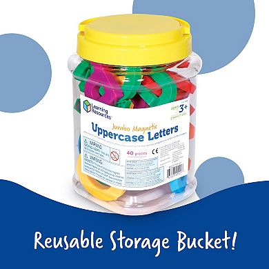 Learning Resources Jumbo Uppercase Magnetic Letters