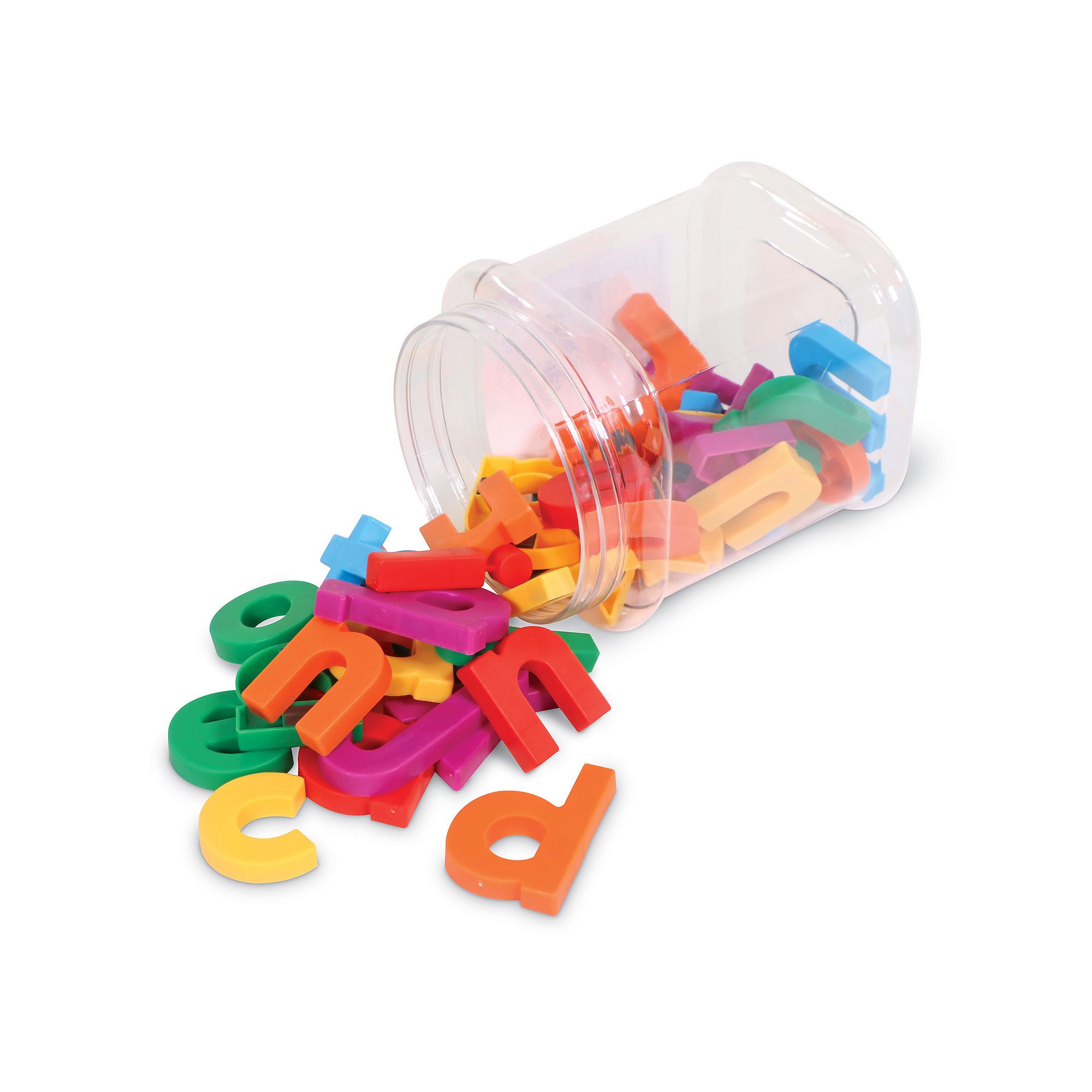 Learning Resources Jumbo Lowercase Magnetic Letters, Multicolor