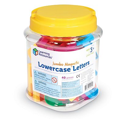 Learning Resources Jumbo Lowercase Magnetic Letters