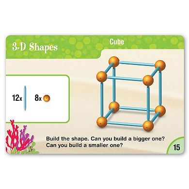 Learning Resources Dive Into Shapes A "Sea" & Build Geometry Set