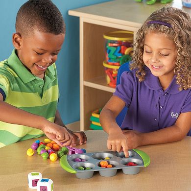 Learning Resources Mini Muffin Match Up Math Activity Set