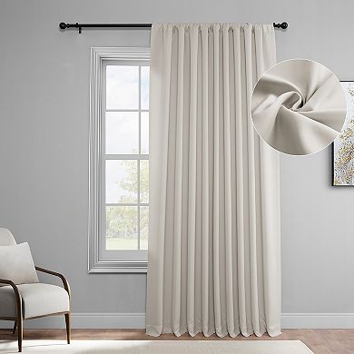 EFF Blackout 1-Panel Doublewide Window Curtain