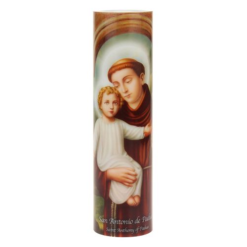 The Saints Collection St. Anthony Flameless LED Prayer Candle
