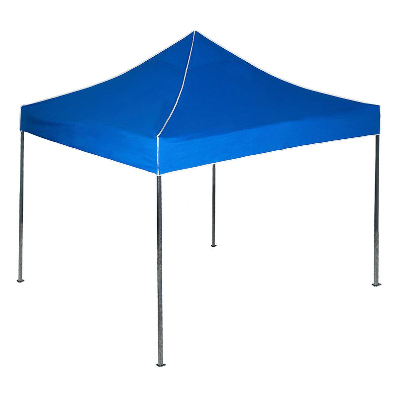 Stalwart 10' x 10' Pop-Up Instant Canopy Tent, Blue