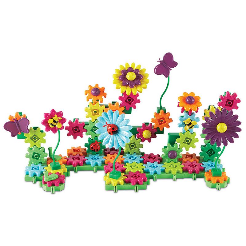Learning Resources Build & Bloom Flower Garden, Multicolor