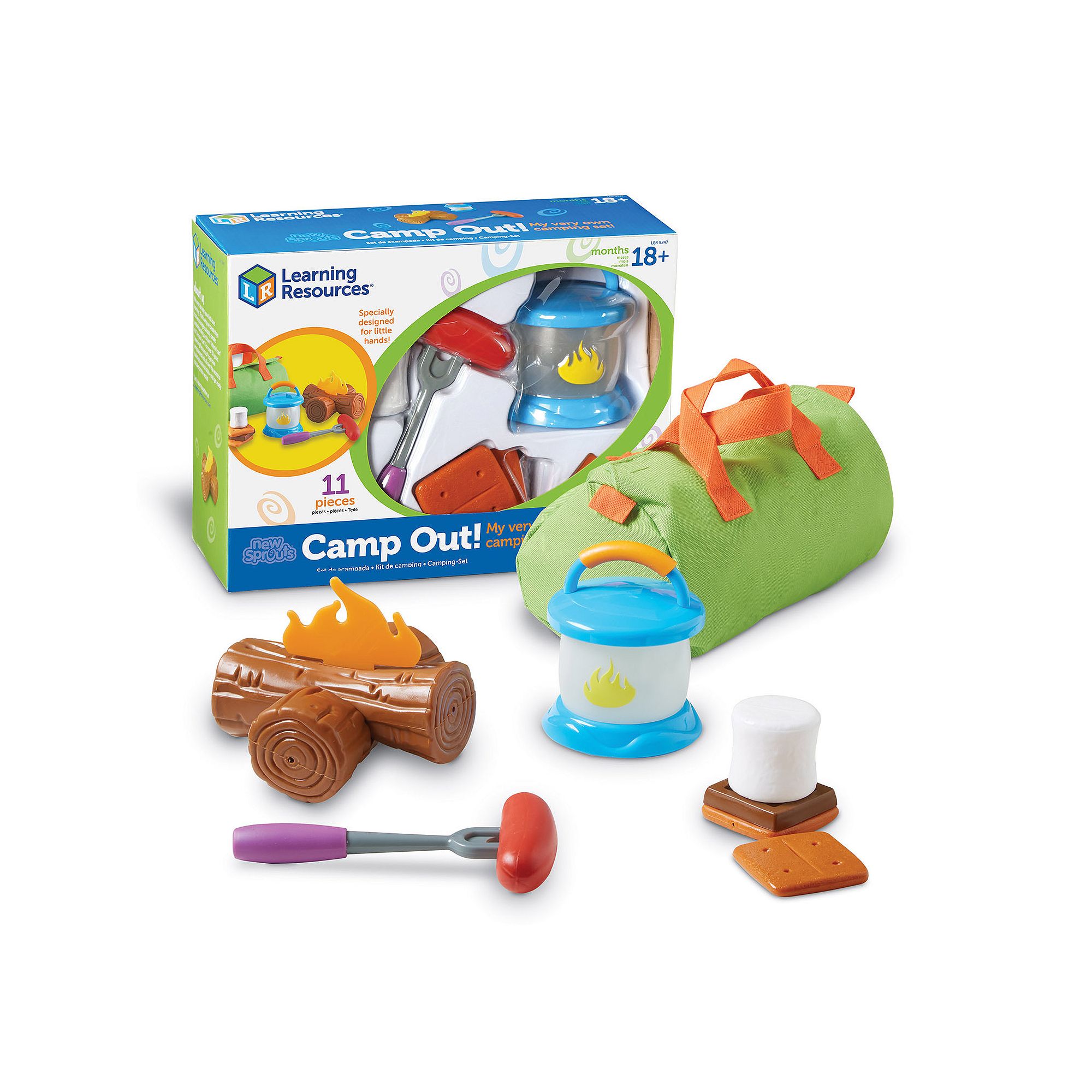 Learning Resources New Sprouts Camp Out!, Multicolor
