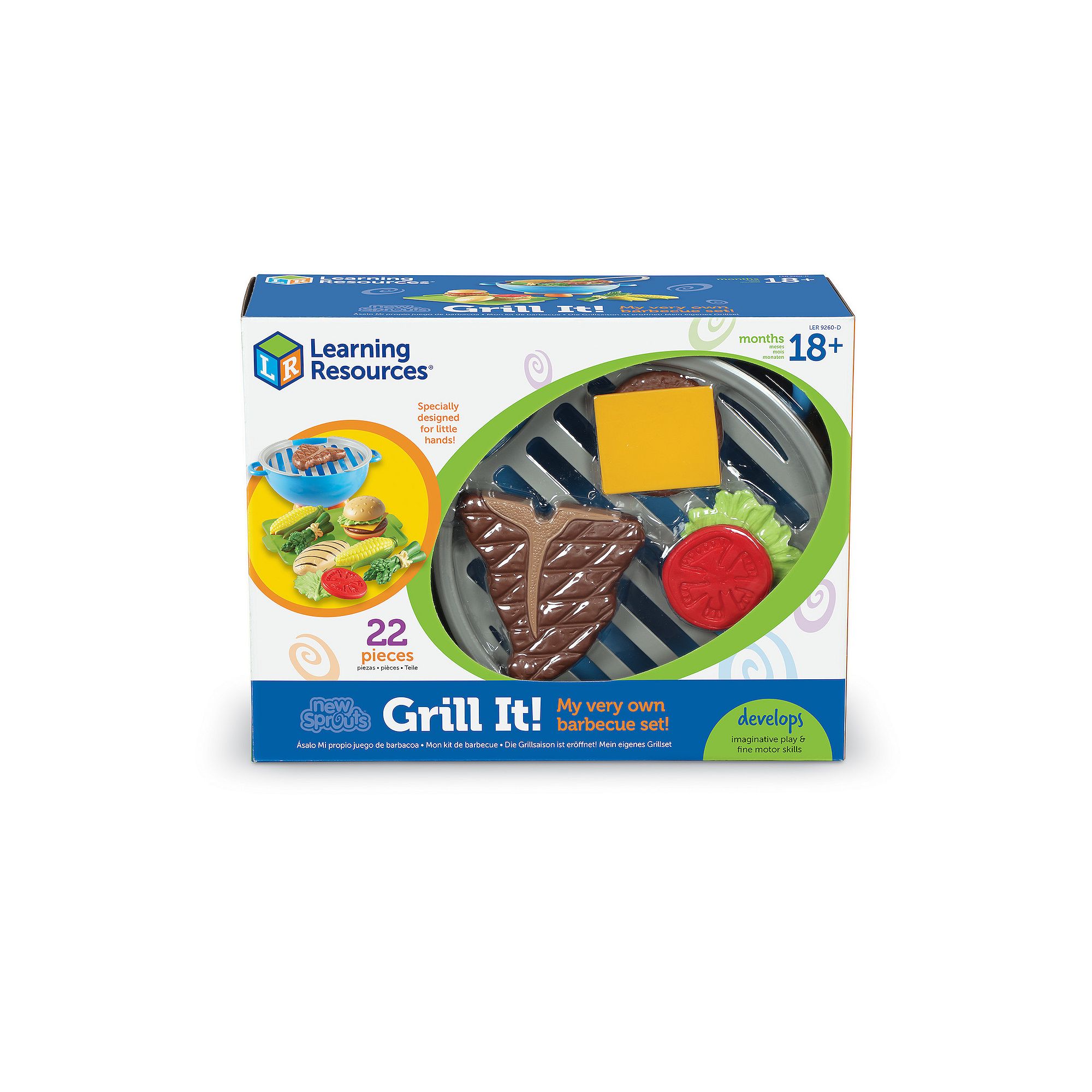 Learning Resources New Sprouts Grill It!, Multicolor