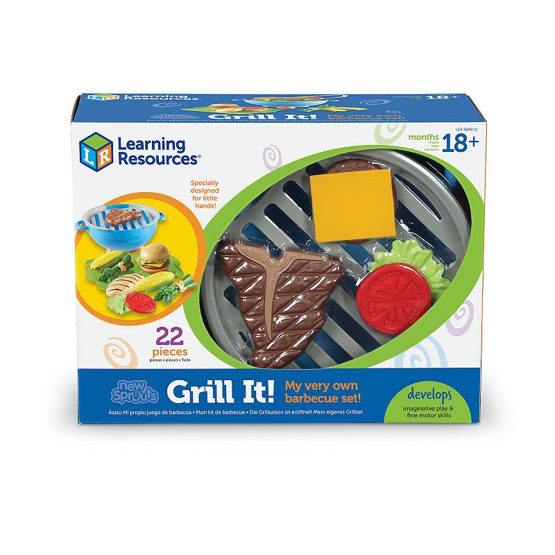 Learning Resources New Sprouts Grill It!, Multicolor