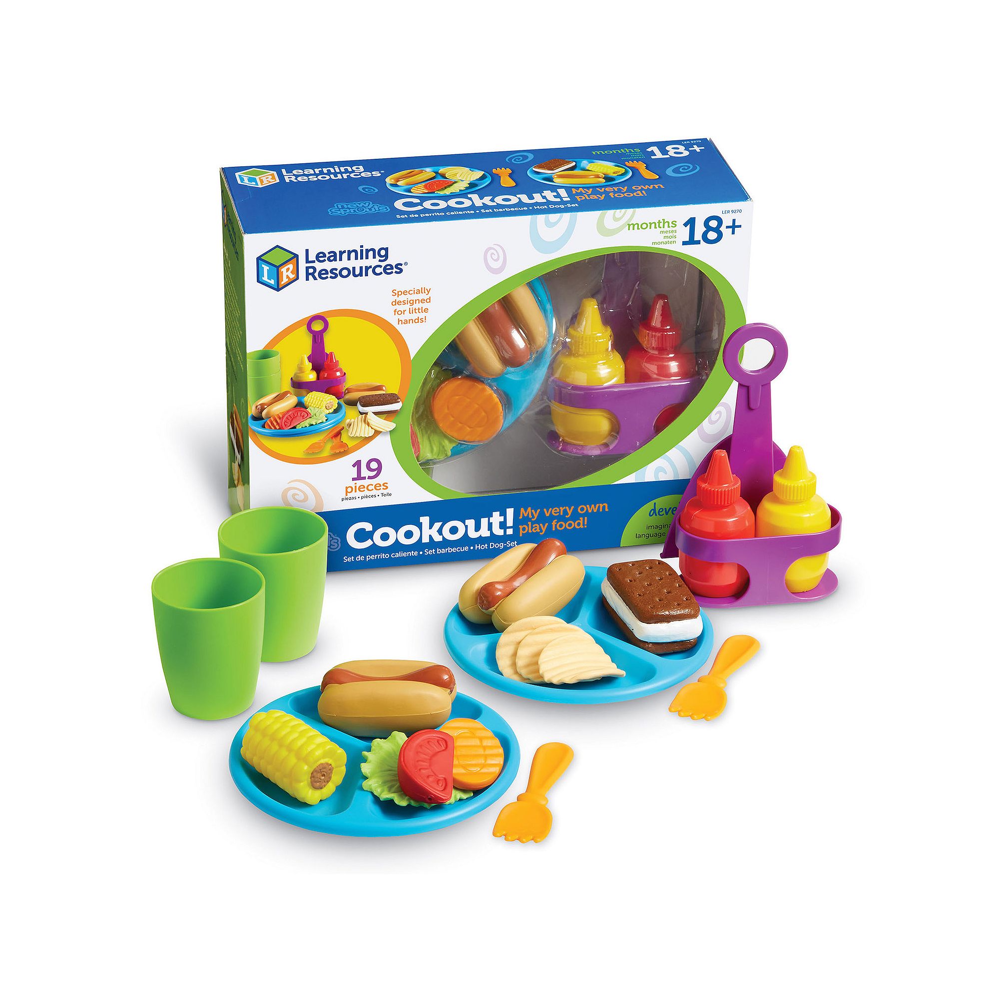 Learning Resources New Sprouts Cookout, Multicolor