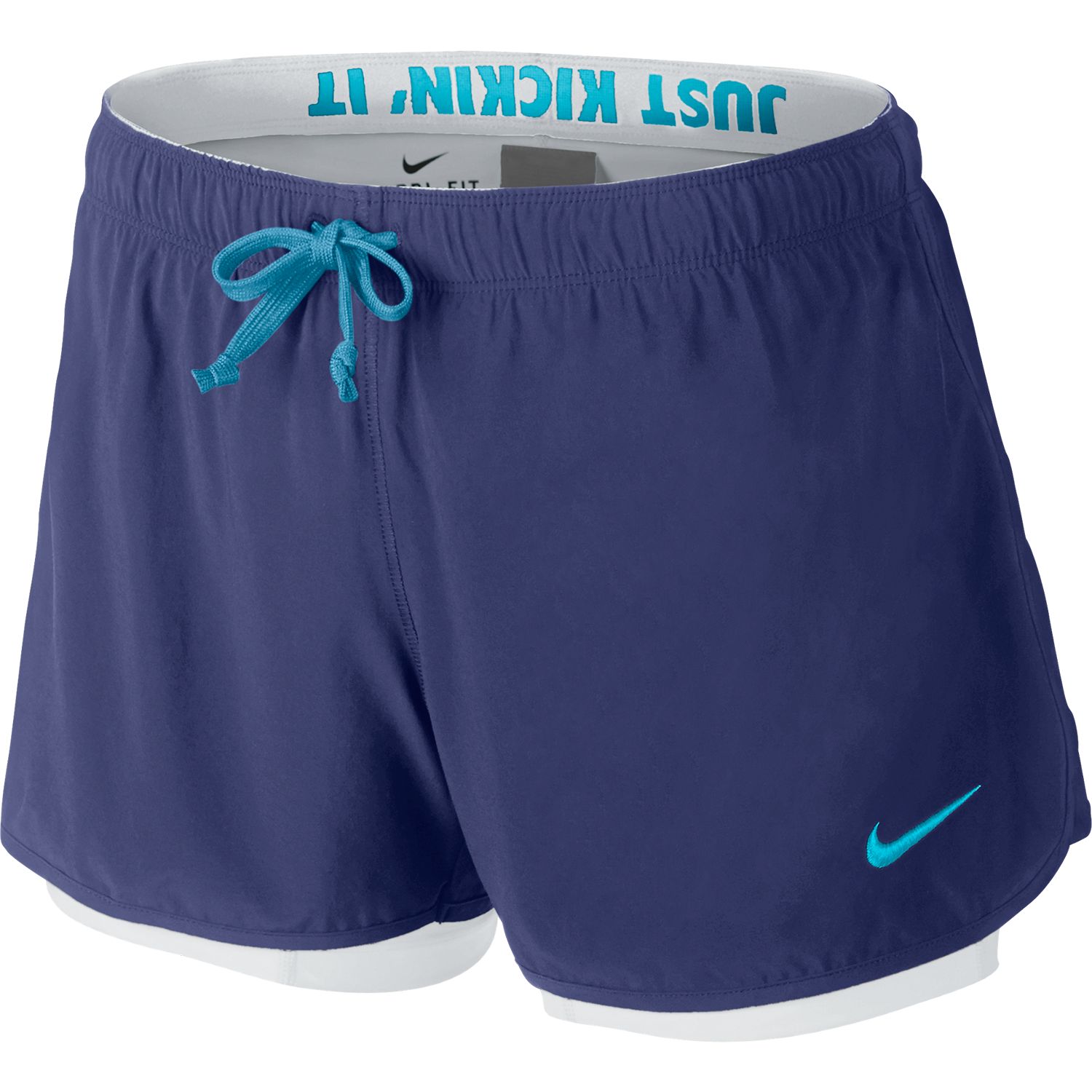 nike double layer shorts