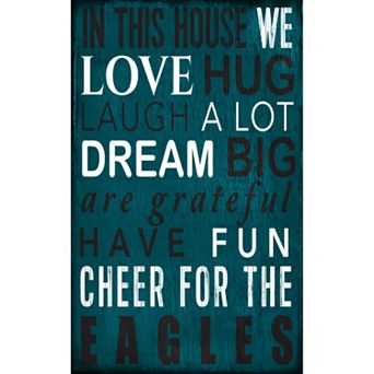 Philadelphia Eagles In This House Wall Art