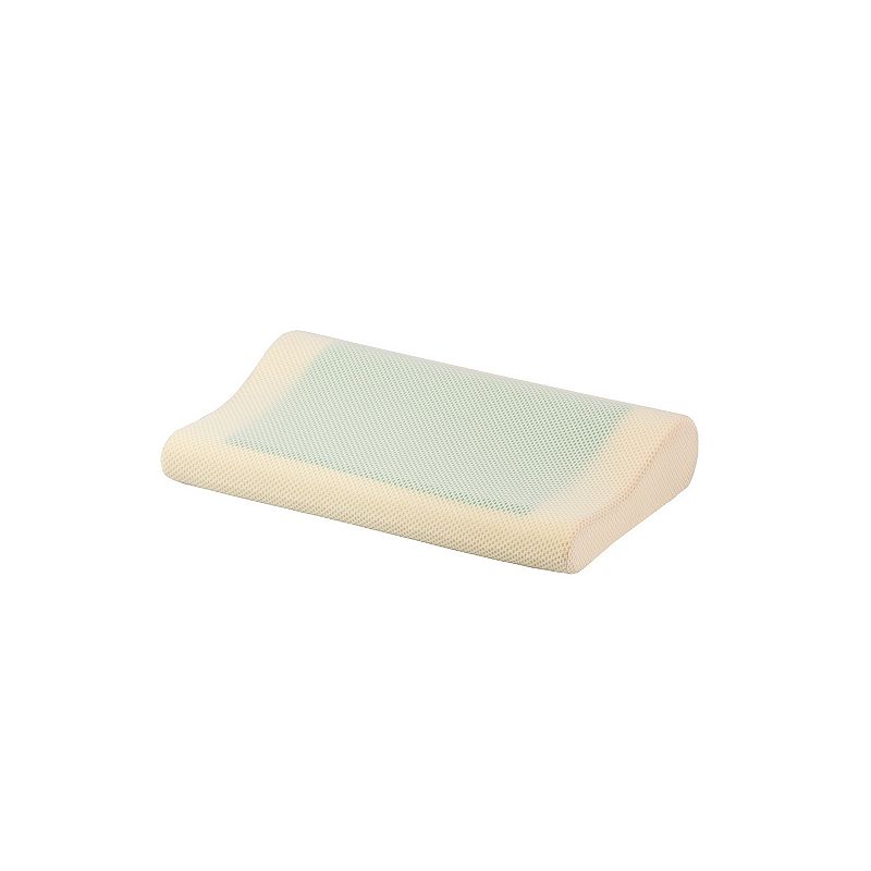 UPC 640522773954 product image for Dream On Me Contour Memory Foam Pillow (White) | upcitemdb.com