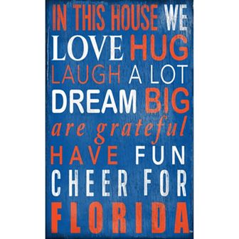 Florida Gators In This House Wall Art