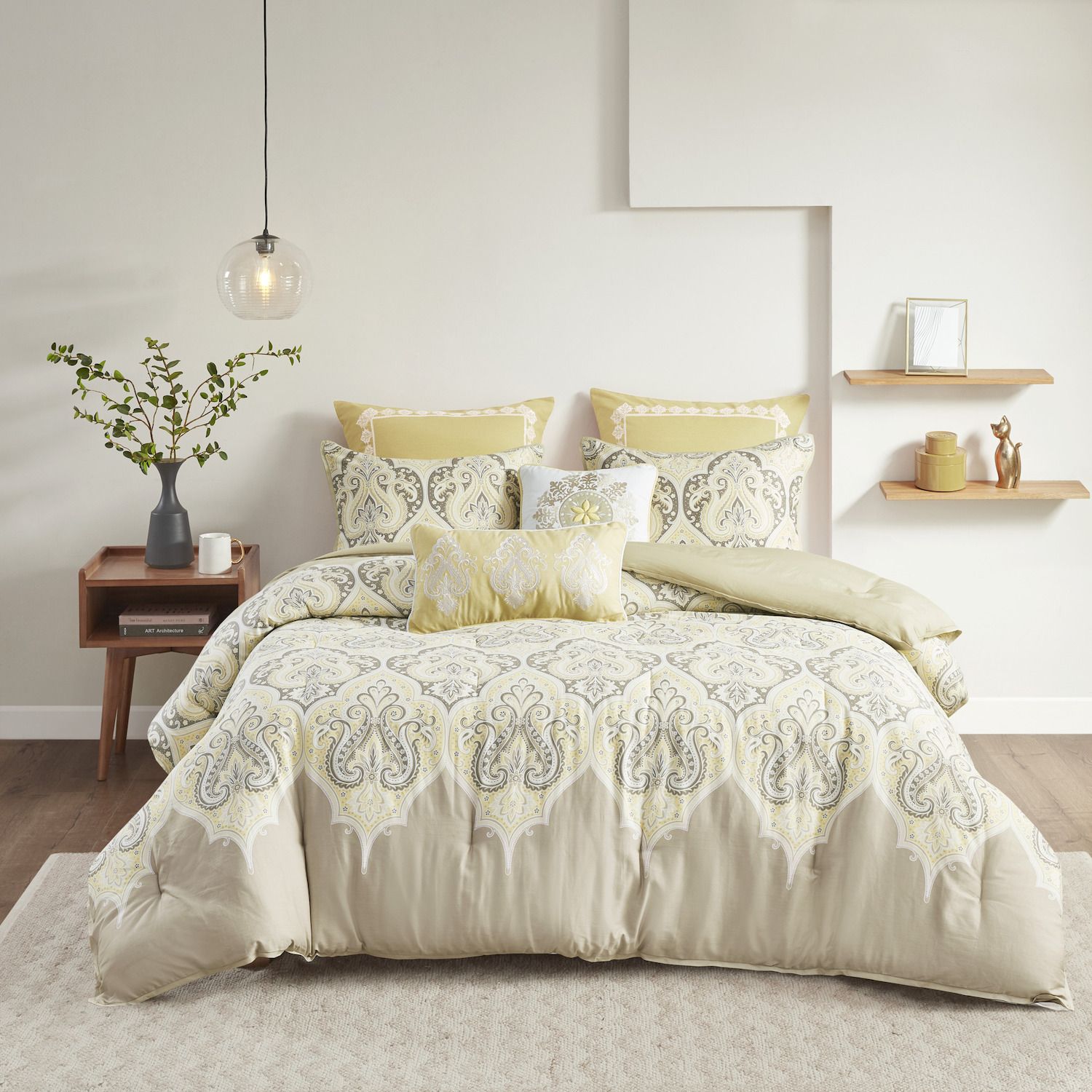 Explore Illuminating Yellow Comforter Sets Today Kohl S