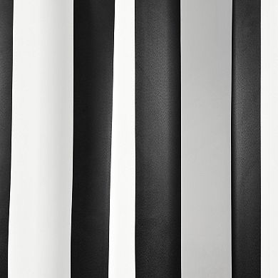 Lush Decor Wilbur Stripe Room Darkening Window Curtains Set