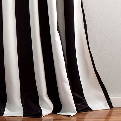 Lush Decor Wilbur Stripe Room Darkening Window Curtains Set