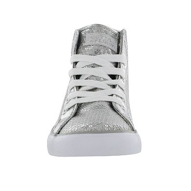 Gotta Flurt Disco II Girls' Sequin High-Top Sneakers