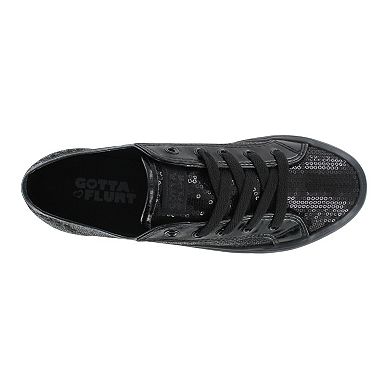 Gotta Flurt Disco II Girls' Sequin Low-Top Sneakers