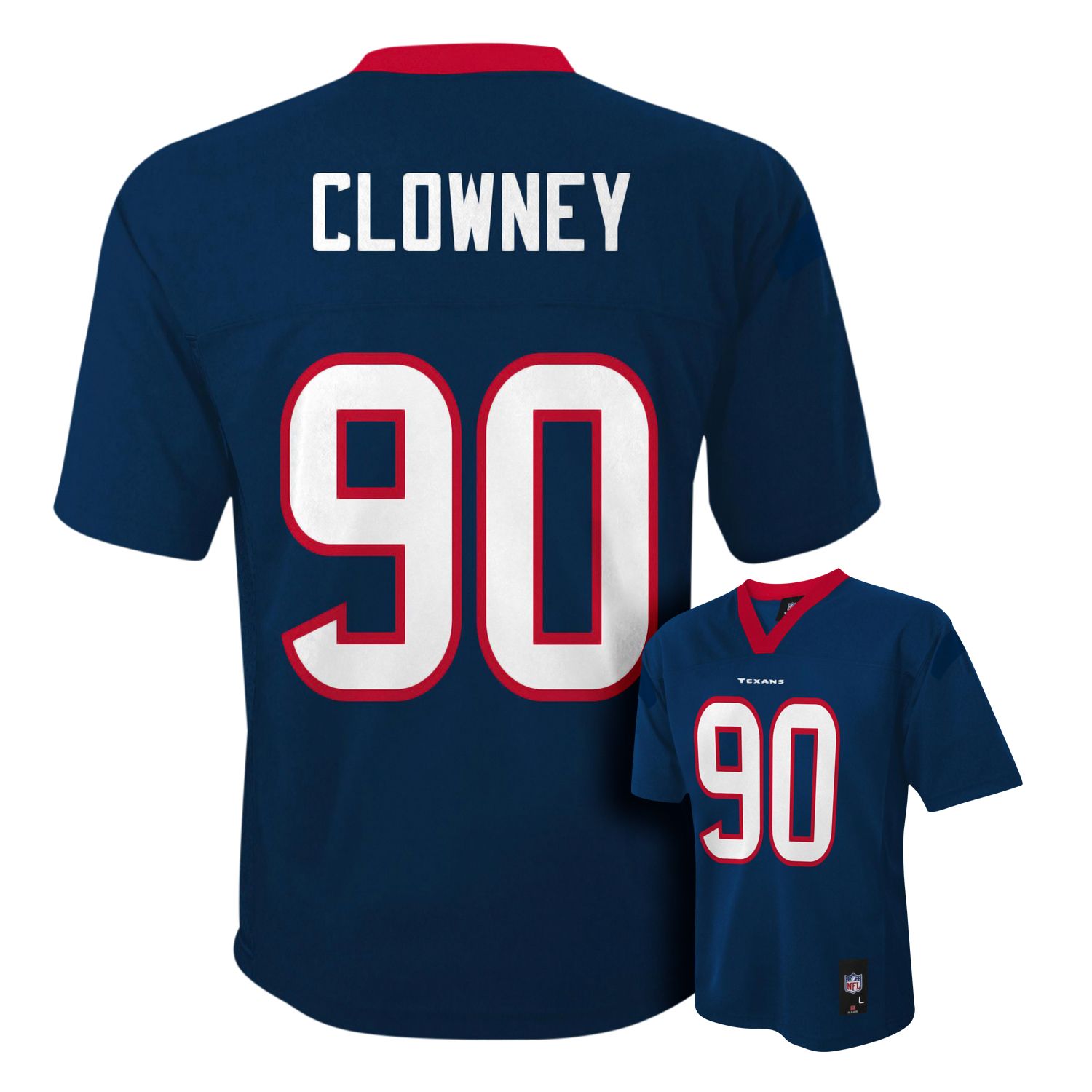 texans on field jersey