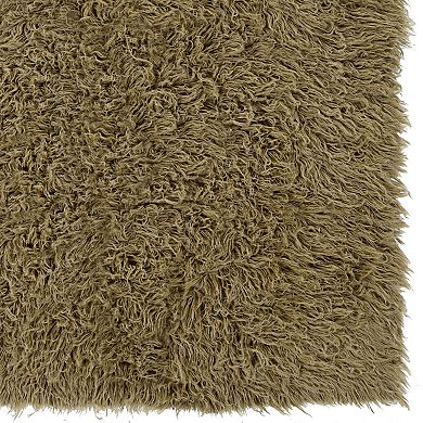 Linon 3A Flokati Shag Wool Rug